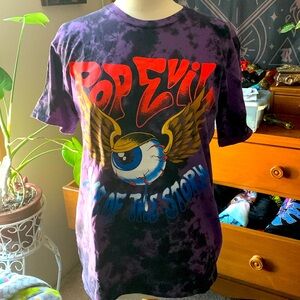 *New* never worn Official Pop Evil Merch band shirt 💯 cotton